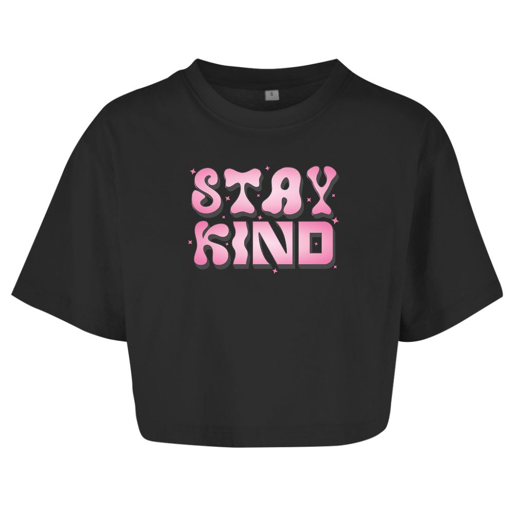 Stay Kind Oversize Crop Top