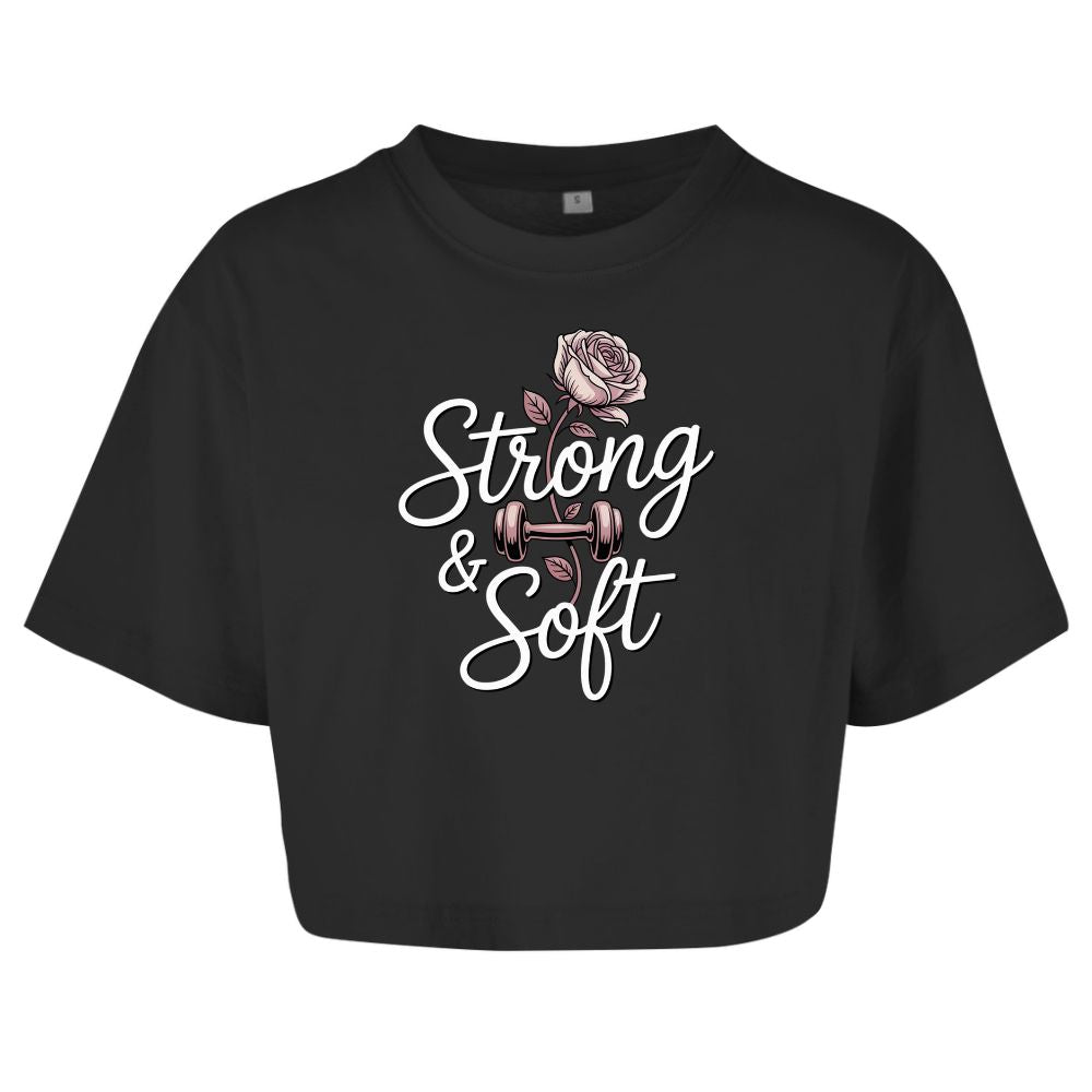 Strong And Soft Oversize Crop Top