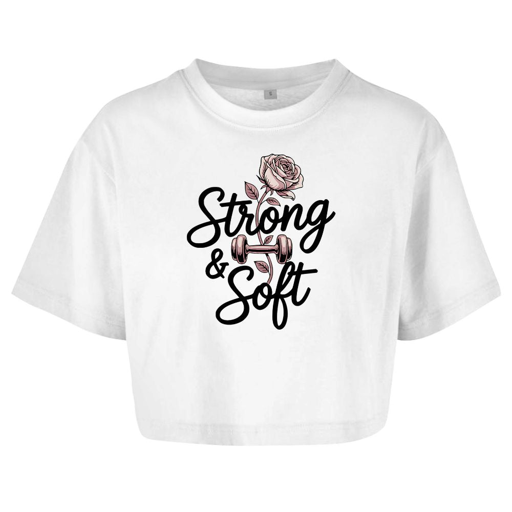 Strong And Soft Oversize Crop Top