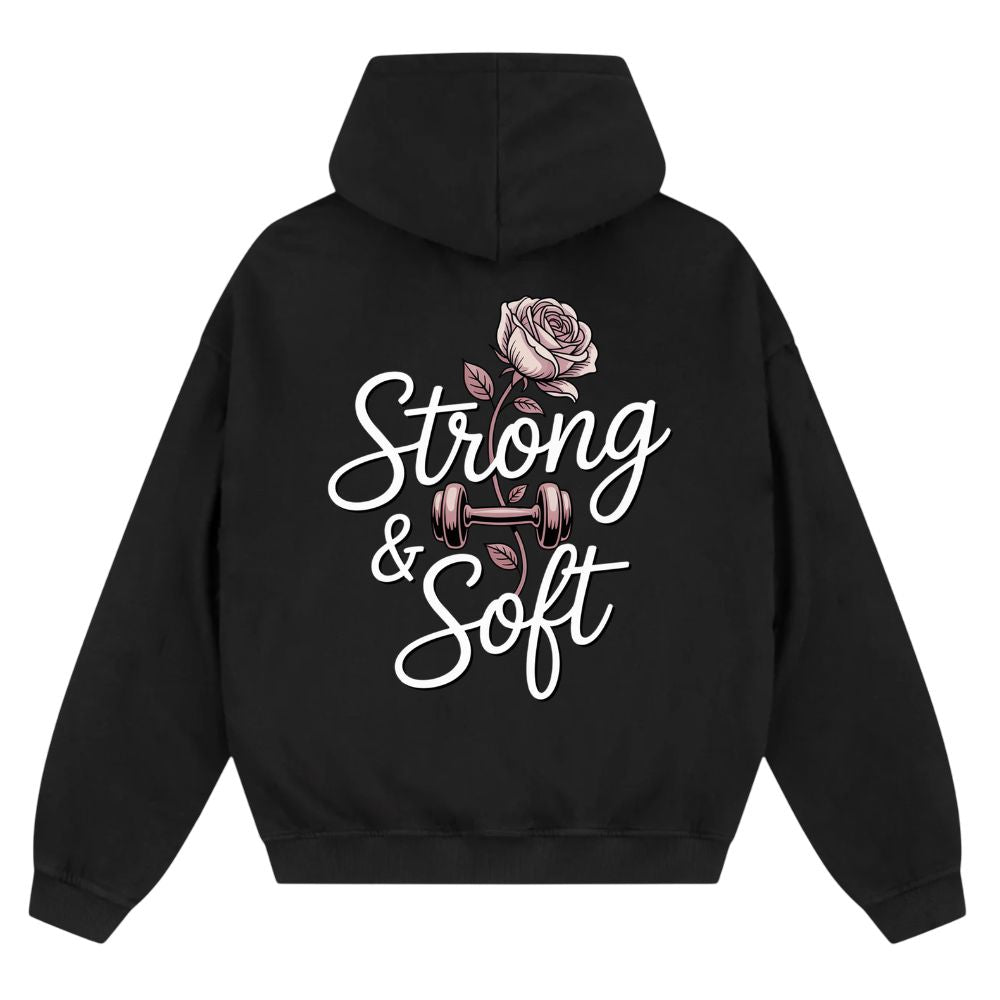 Strong And Soft Oversize Zipper Hoodie