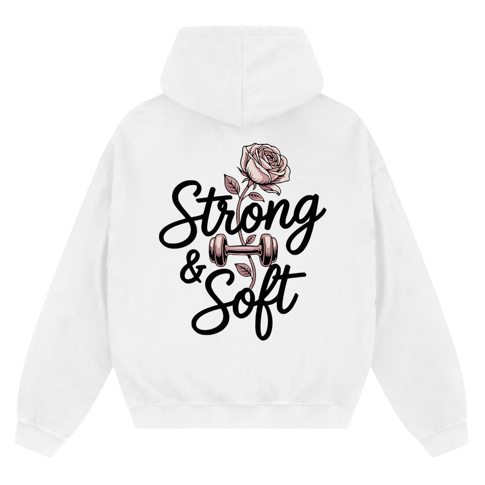 Strong And Soft Oversize Zipper Hoodie
