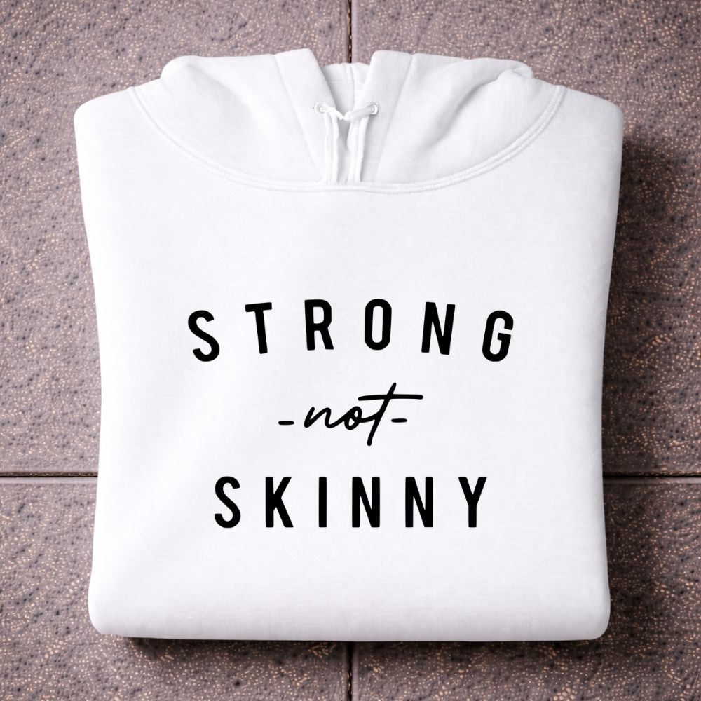Strong Not Skinny Oversize Hoodie