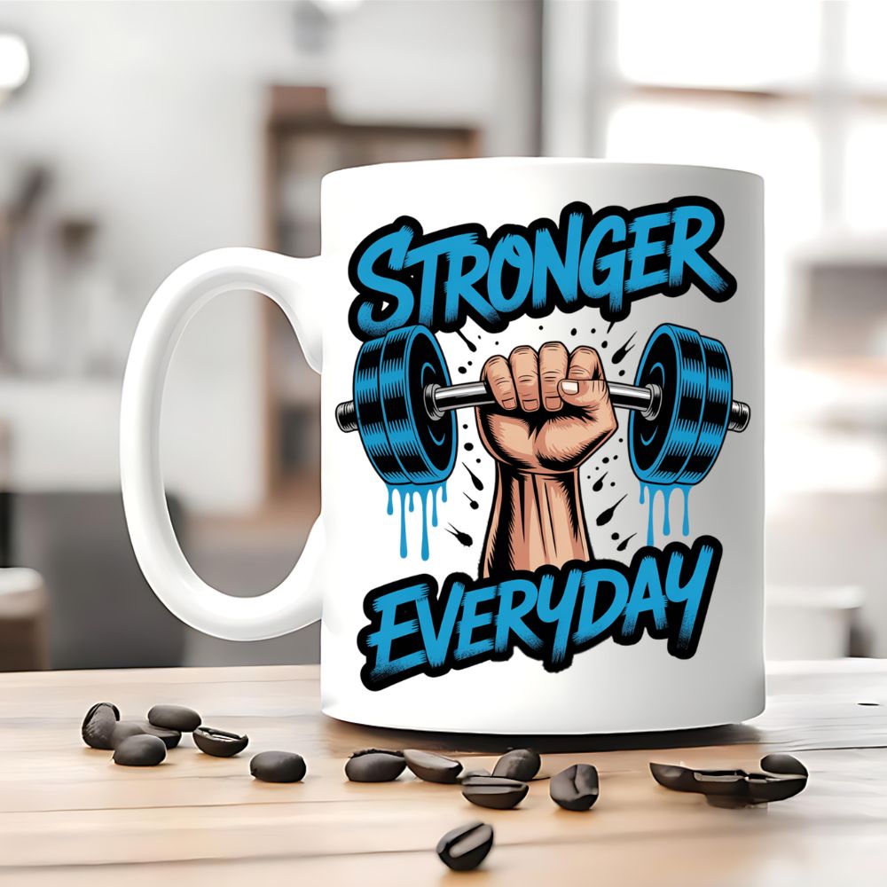 Stronger Everyday Tasse