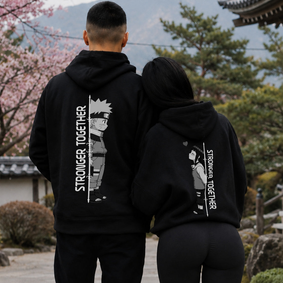 Stronger Together Couple Hoodie
