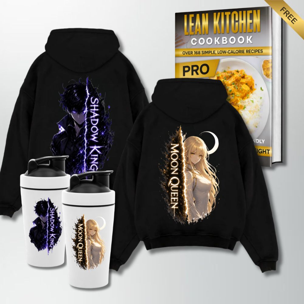 Shadow Moon Solo Leveling Couple Hoodie