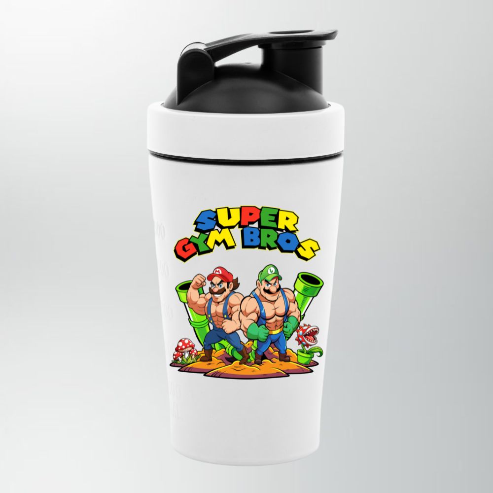 Super Mario Edelstahl Shaker