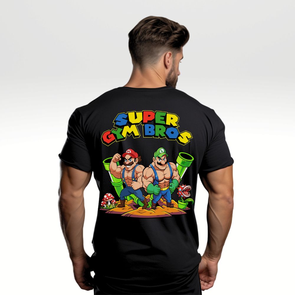 Super Gym Bros Oversize Shirt