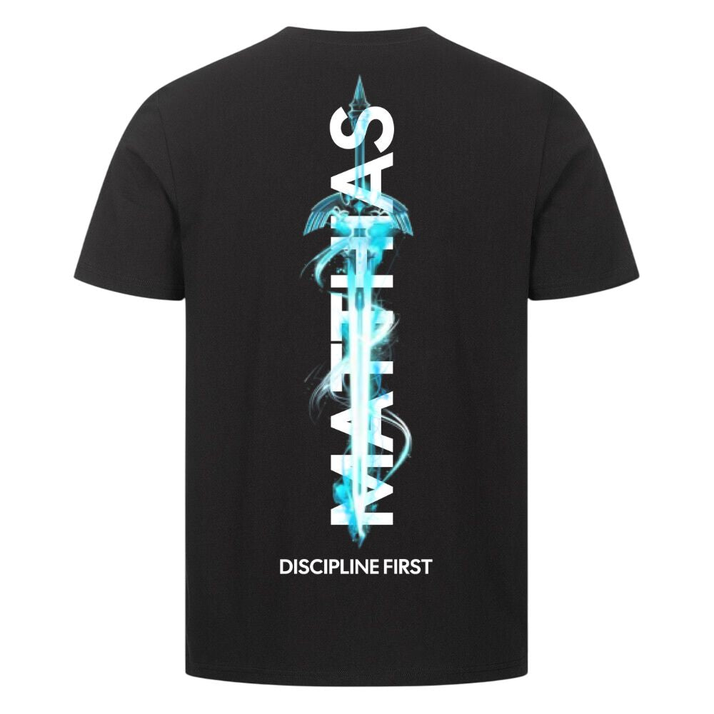 DISCIPLINE FIRST OVERSIZE SHIRT (BACKPRINT) PERSONALISIERT