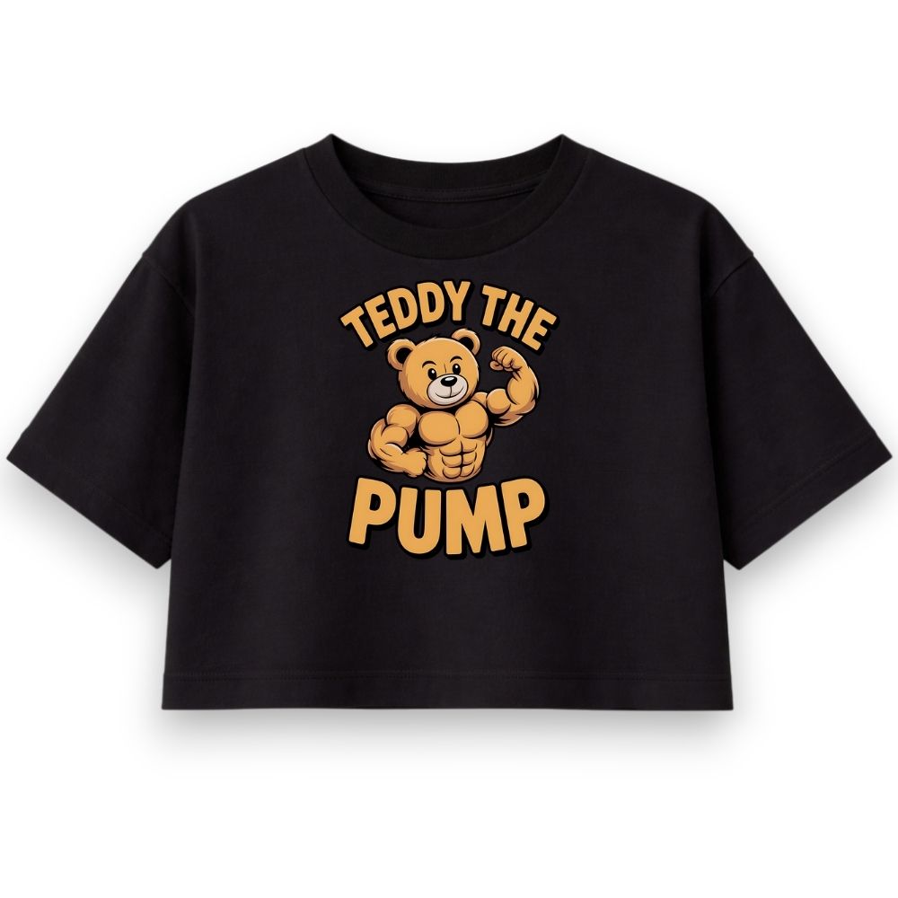 Teddy The Pump Oversize Crop Top