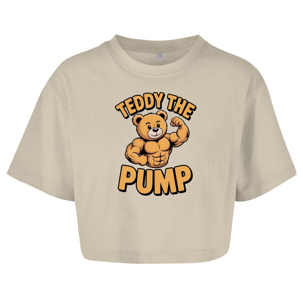 Teddy The Pump Oversize Crop Top