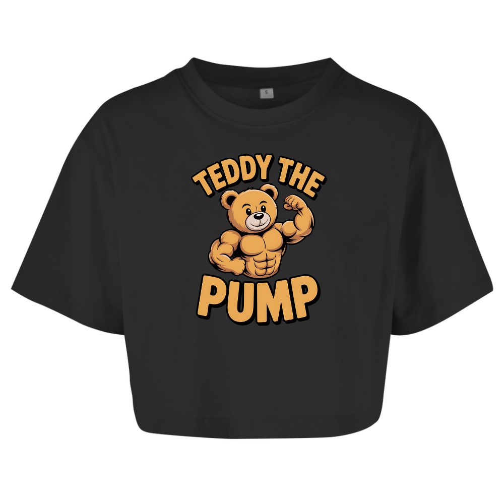 Teddy The Pump Oversize Crop Top