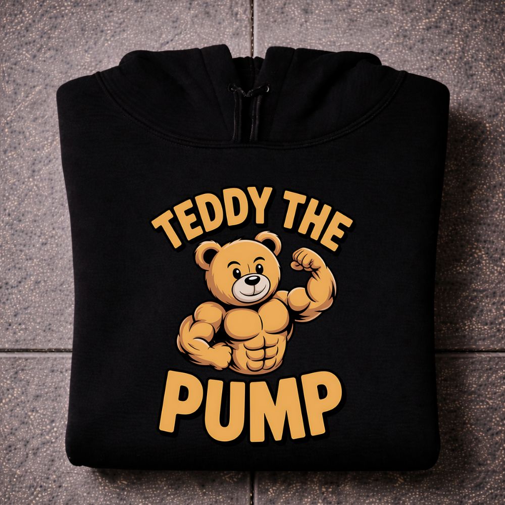 Teddy The Pump Oversize Hoodie