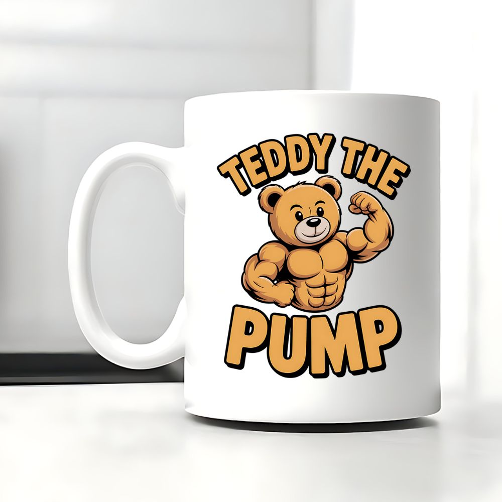 Teddy The Pump Tasse
