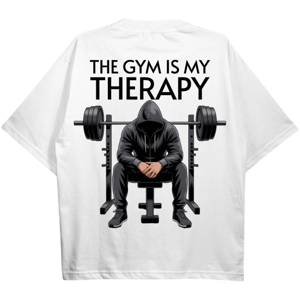 The Gym Is My Therapy Oversize Shirt