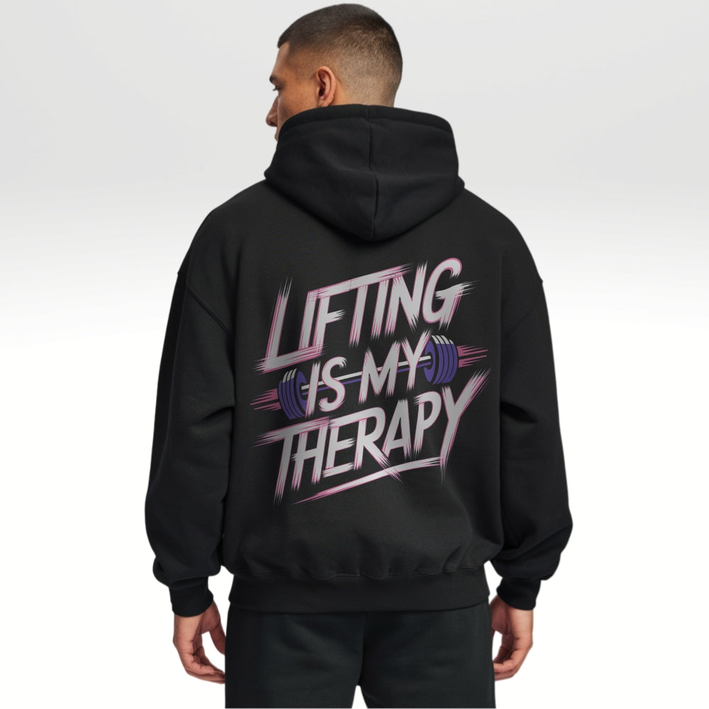 Lifting Is My Therapy Oversize Hoodie