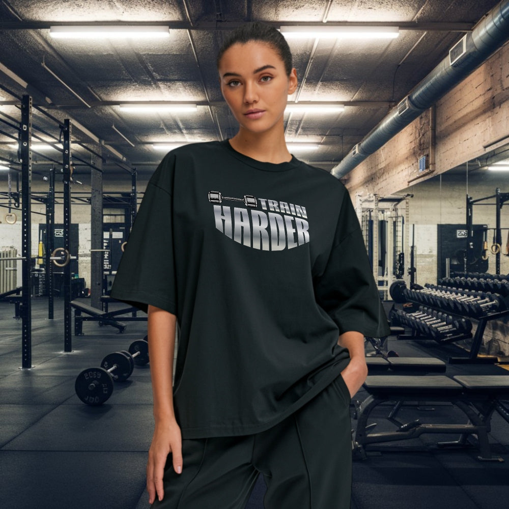 Train Harder Oversize Shirt