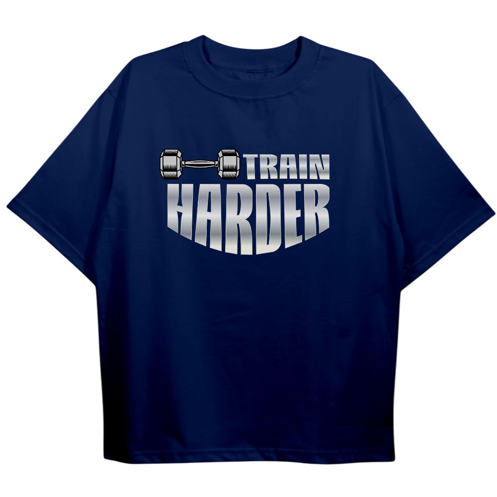 Train Harder Oversize Shirt