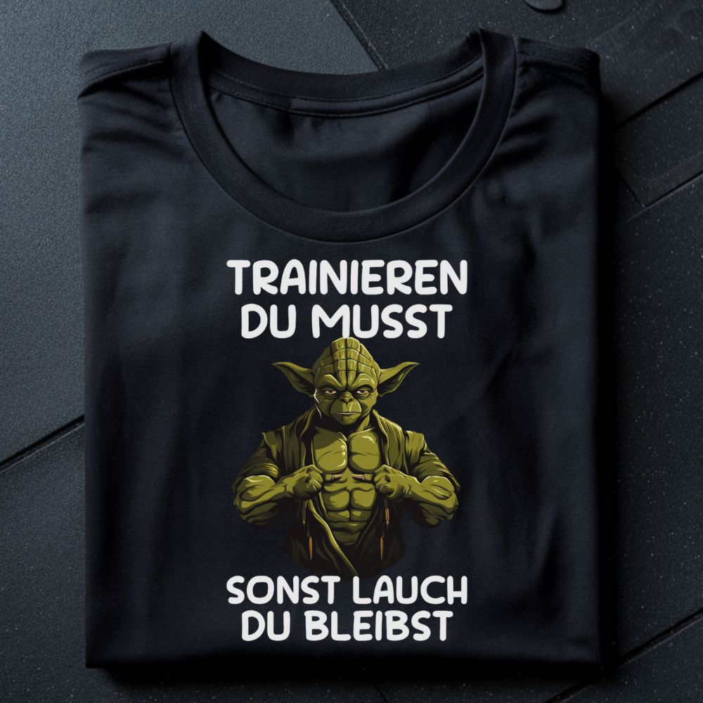 Trainieren Du Musst Oversize Shirt
