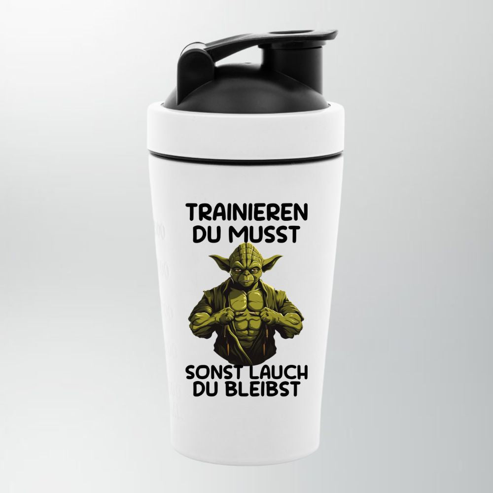 TRAINIEREN DU MUSST EDELSTAHL SHAKER