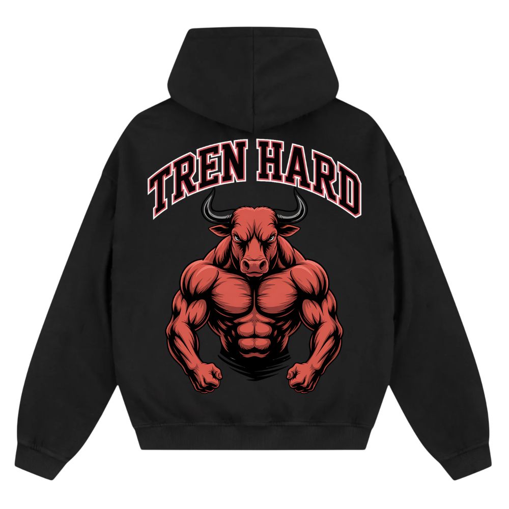 Tren Hard Oversize Zipper Hoodie