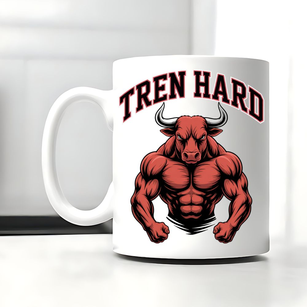 Tren Hard Tasse