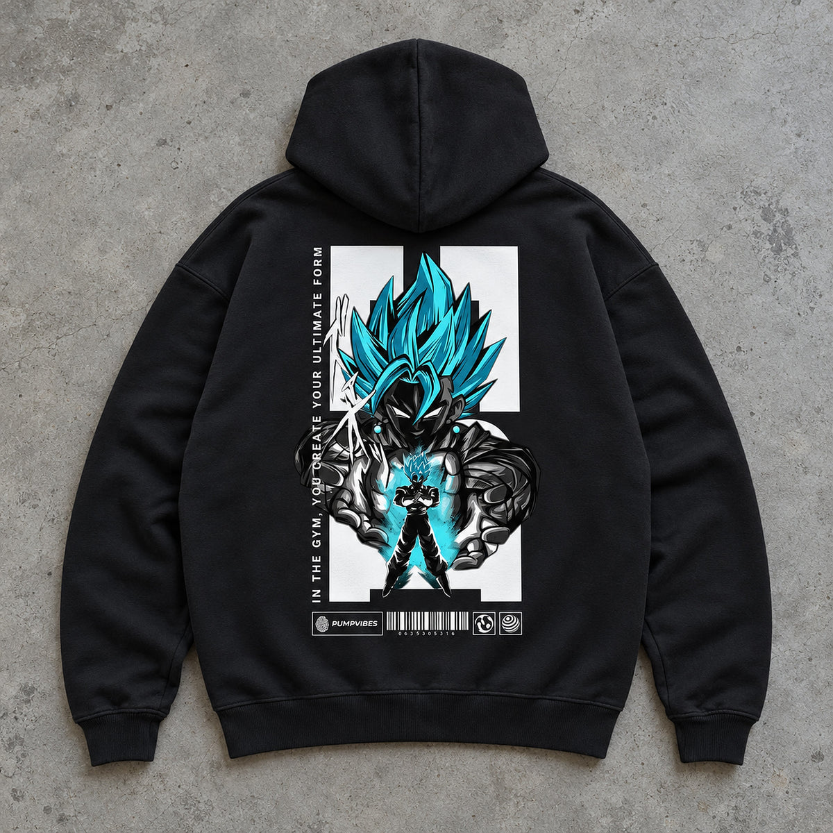 Ultimate Form Premium Hoodie Schwarz