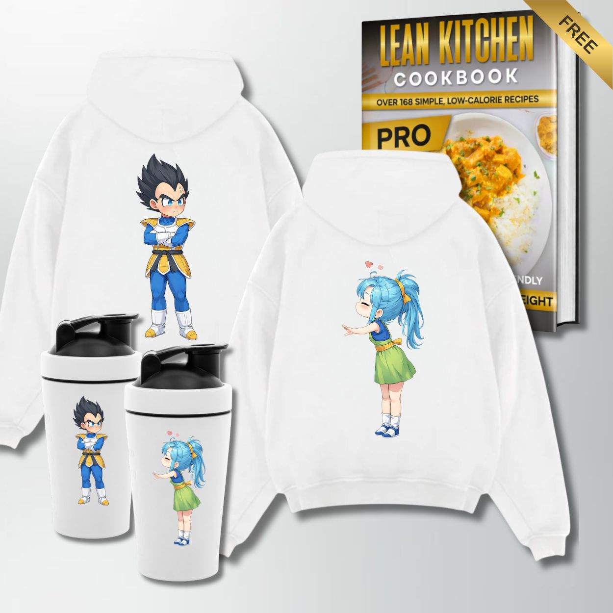 Vegeta x Bulma Elite Gym Set