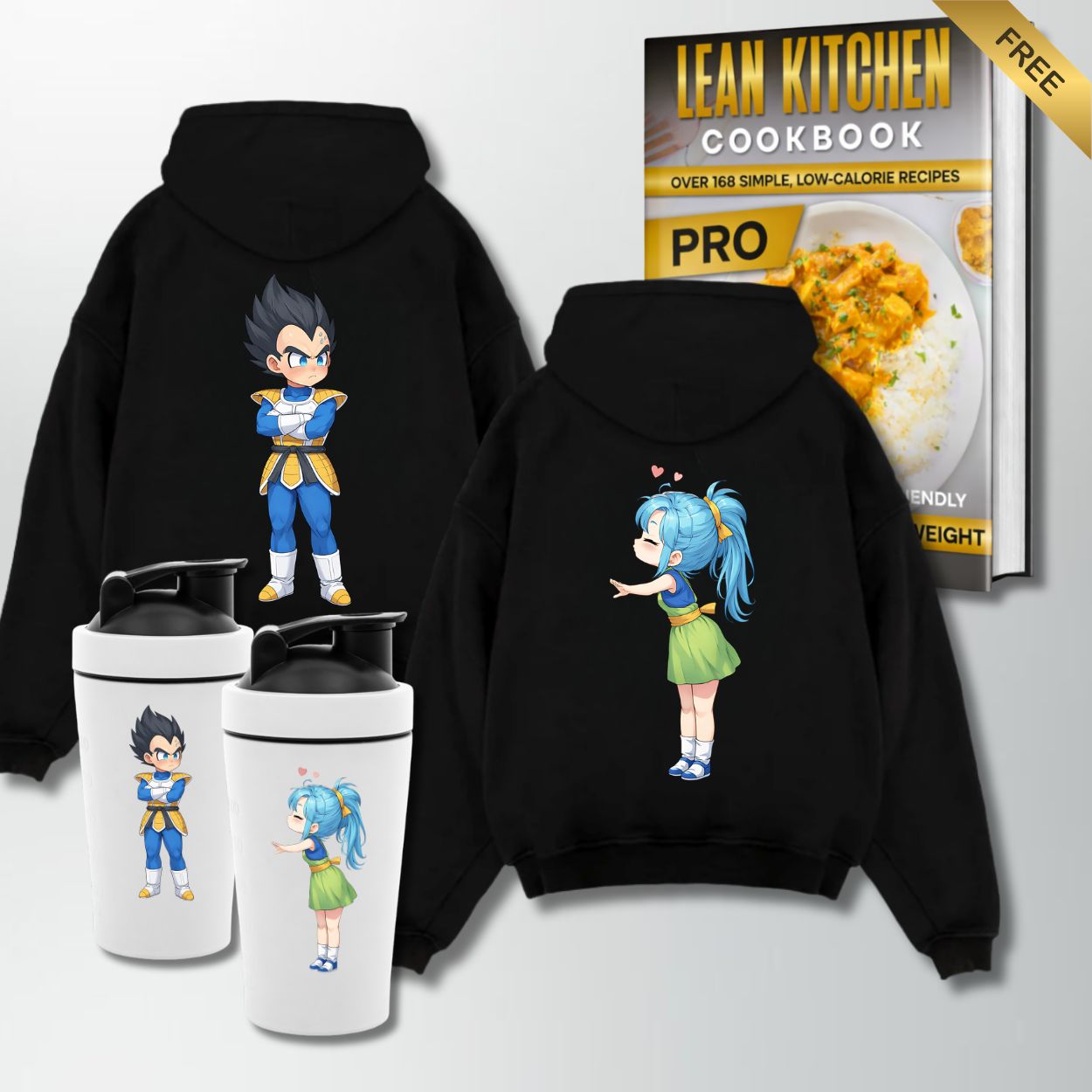 Vegeta x Bulma Elite Gym Set