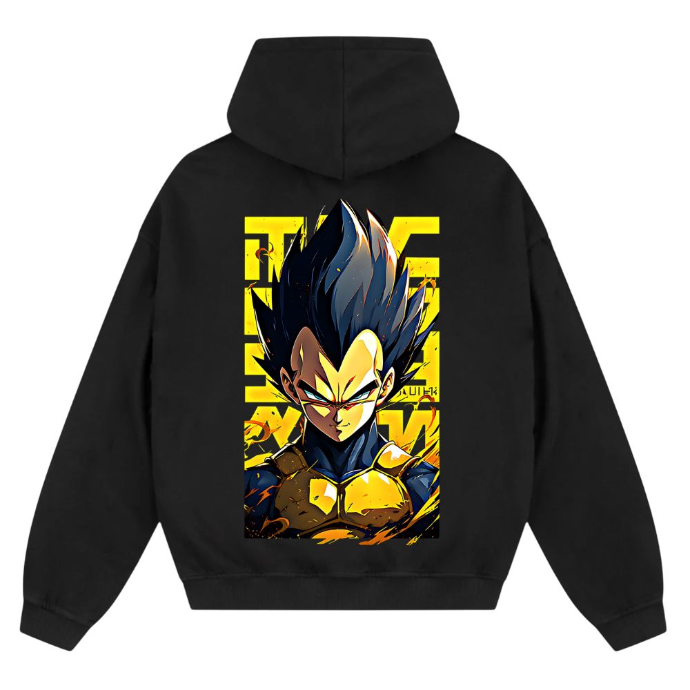 Vegeta Oversize Zipper Hoodie