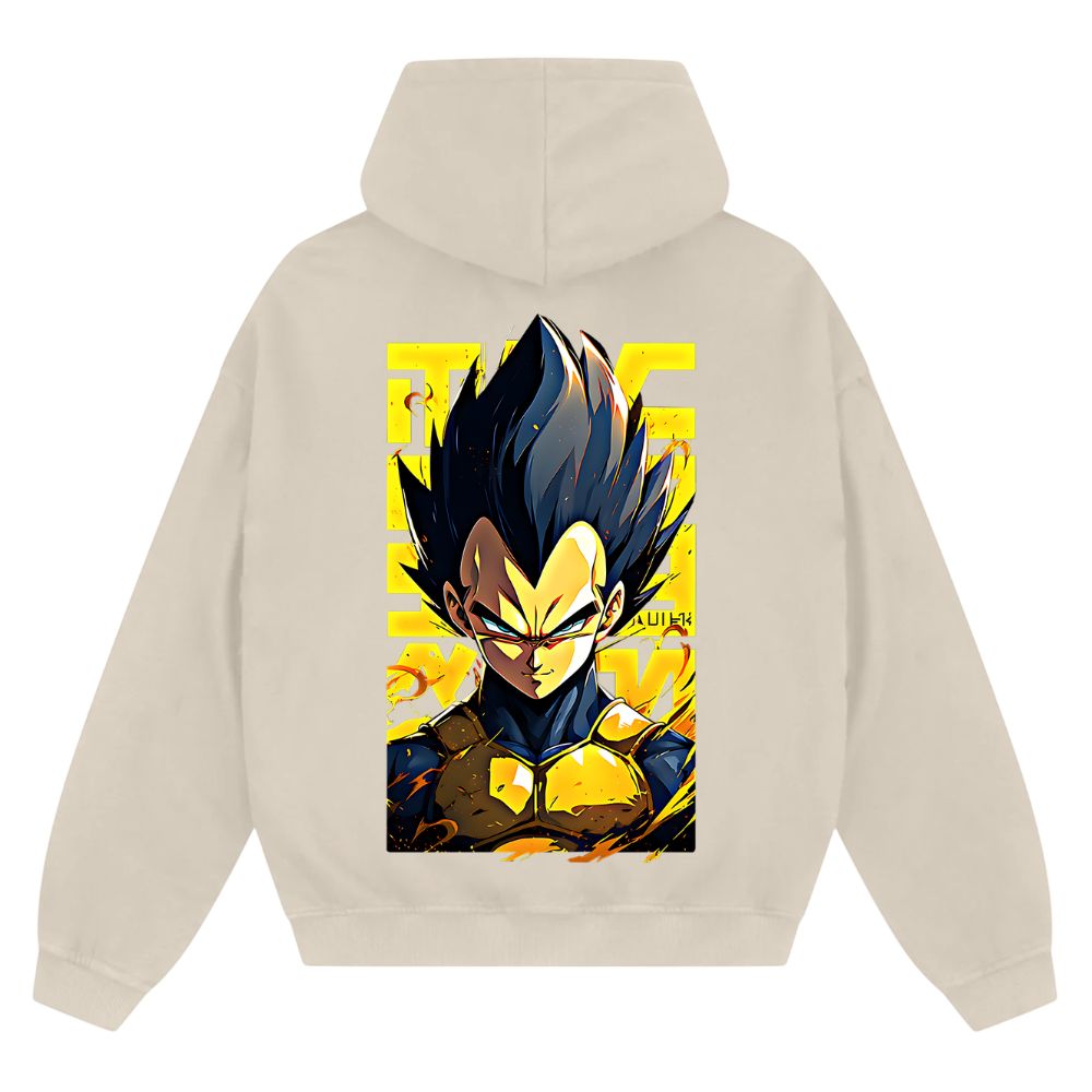 Vegeta Oversize Zipper Hoodie
