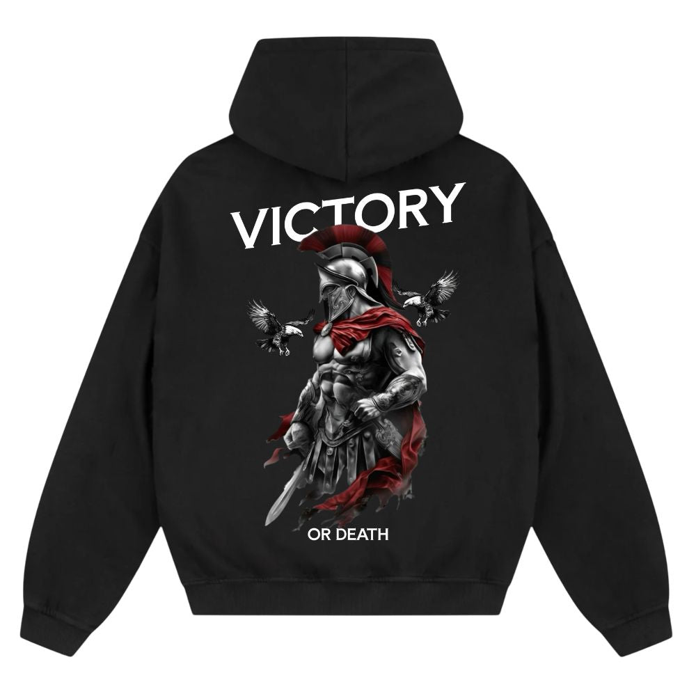 Victory Oversize Zipper Hoodie