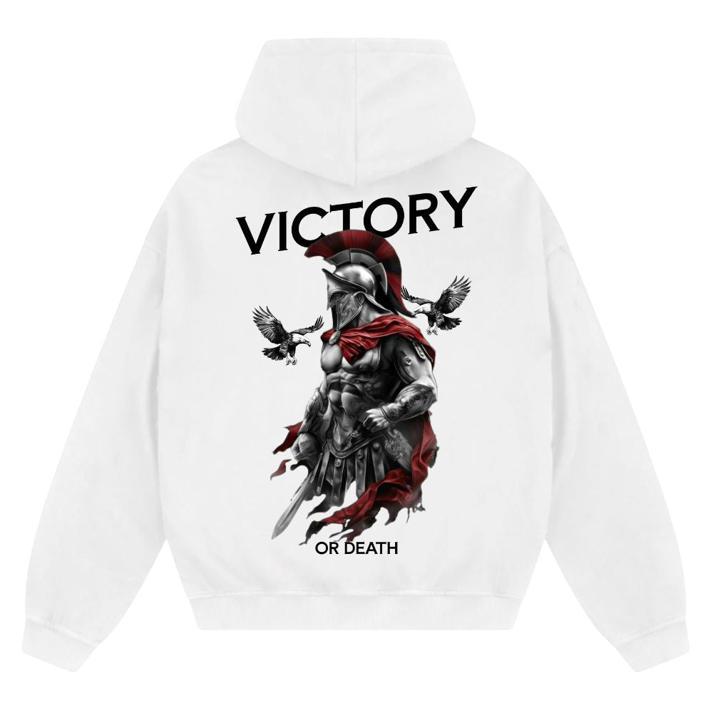 Victory Oversize Zipper Hoodie