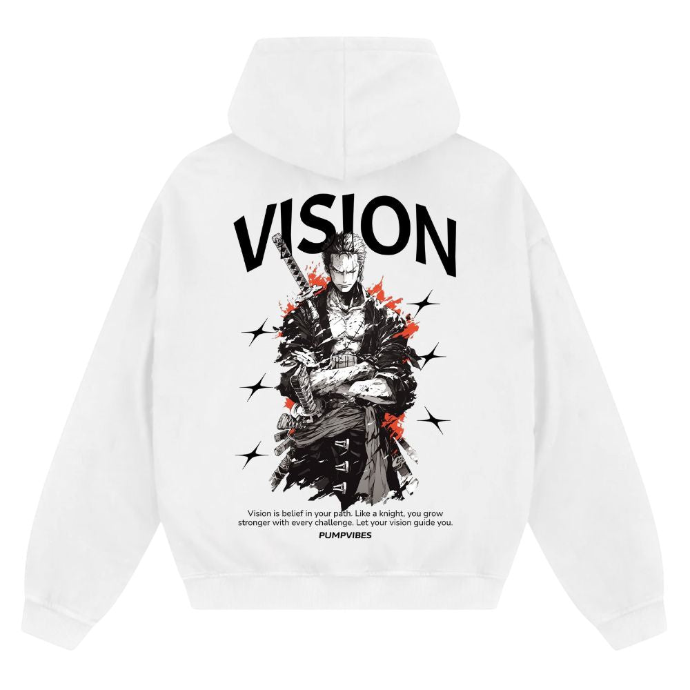 Vision Oversize Zipper Hoodie