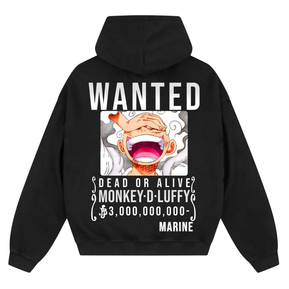 Wanted Luffy Oversize Zipper Hoodie
