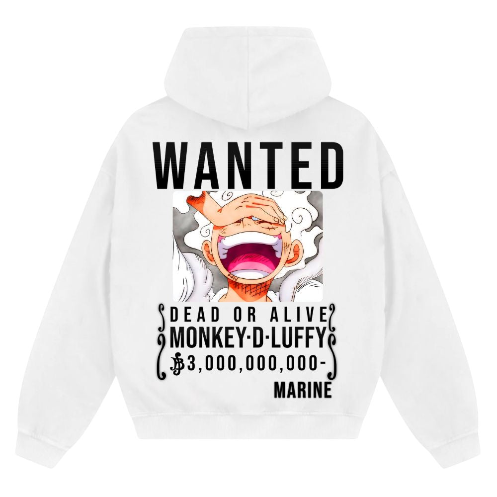 Wanted Luffy Oversize Zipper Hoodie