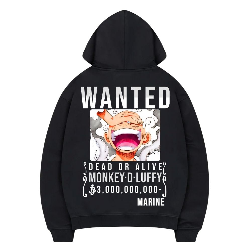 Wanted Luffy Hoodie