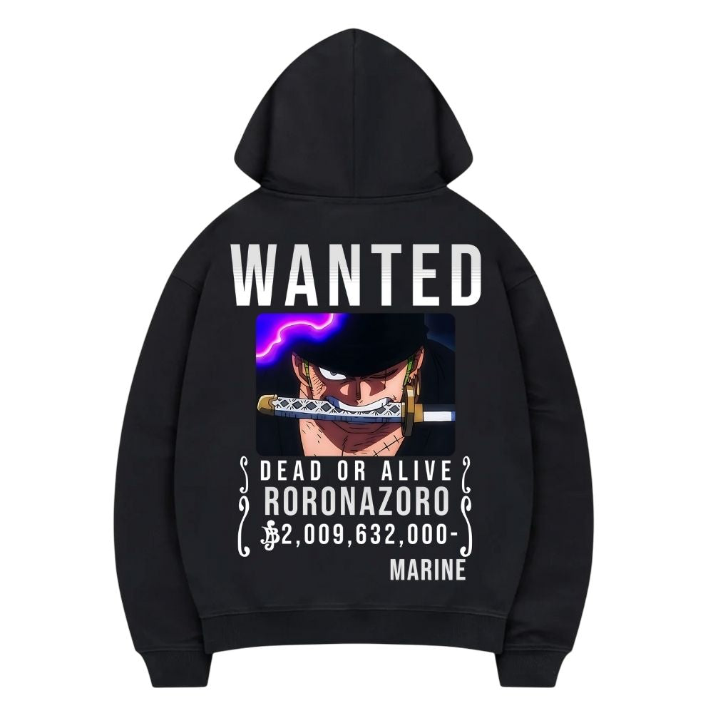 Wanted Zoro Hoodie