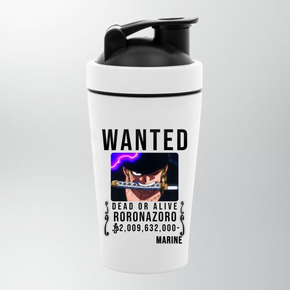 Wanted Zoro Edelstahl Shaker