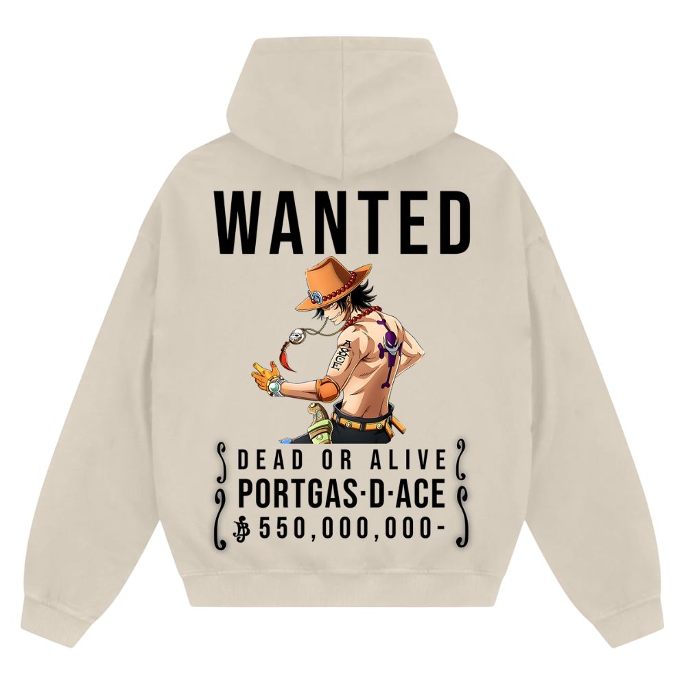 Wanted Ace Oversize Zipper Hoodie