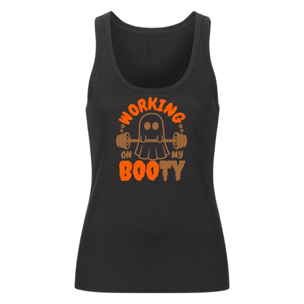 Working Booty Damen Tank Top Schwarz