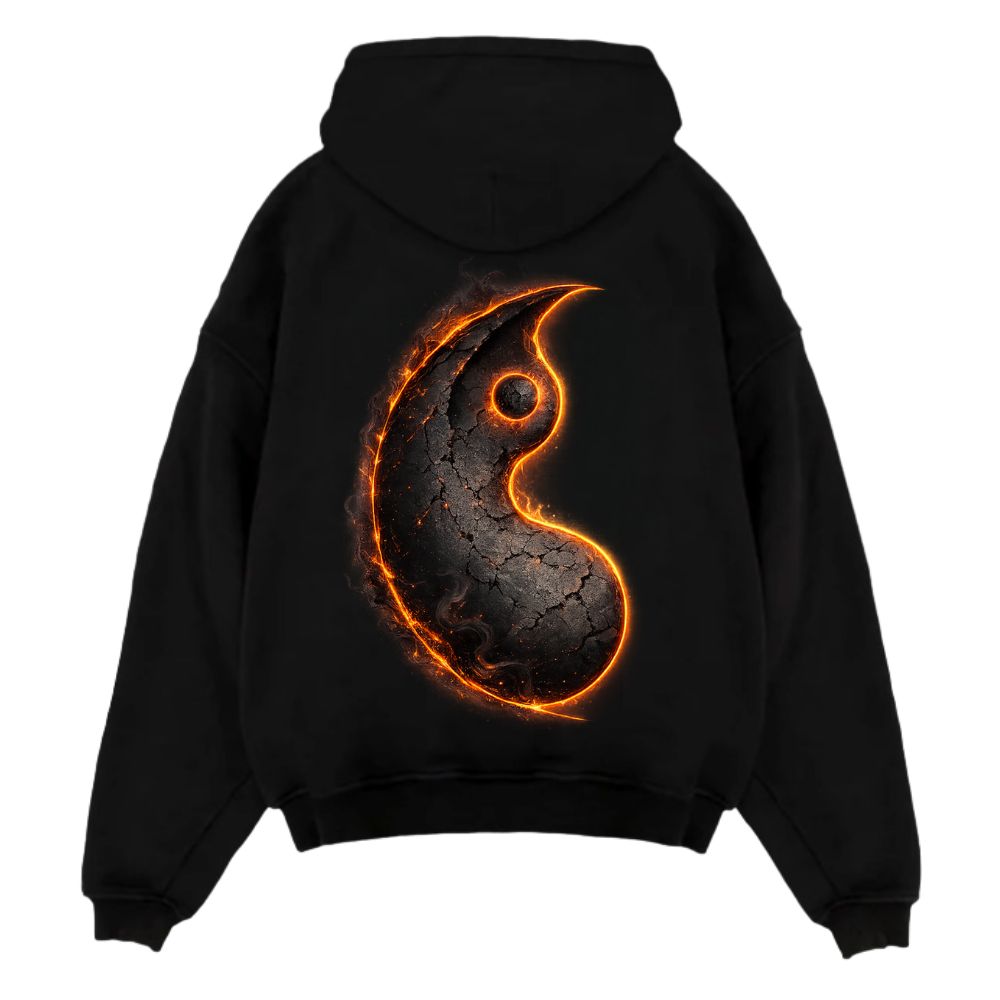 Yin Yang Oversize Hoodie