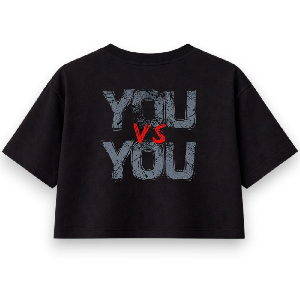 You Vs You Oversize Crop Top