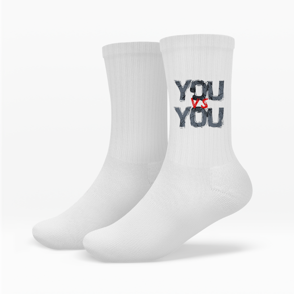 You Vs. You Crew Socken