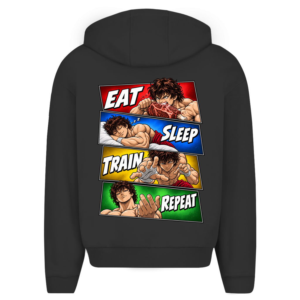 CHAMP OVERSIZE ZIPPER HOODIE