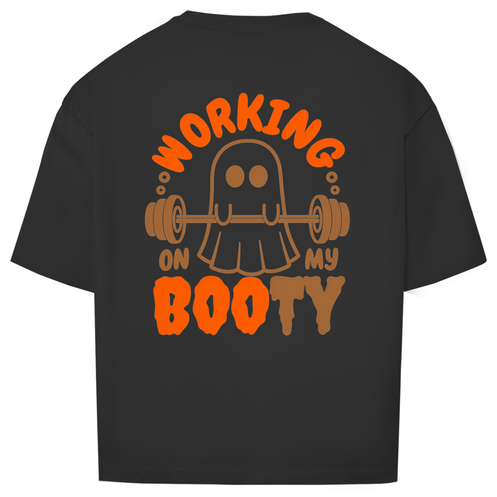 WORKING BOOTY OVERSIZE SHIRT (BACKPRINT)