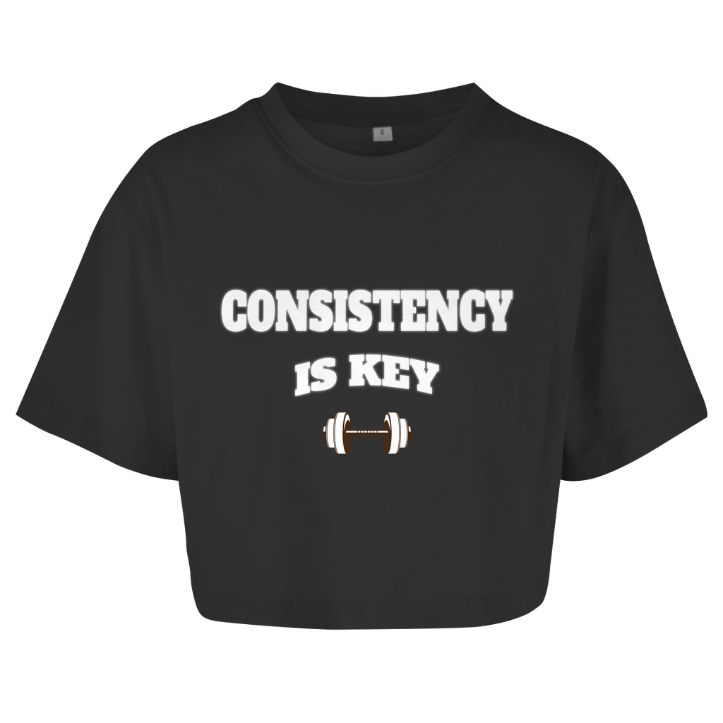 Consistency Is Key Oversize Crop Top