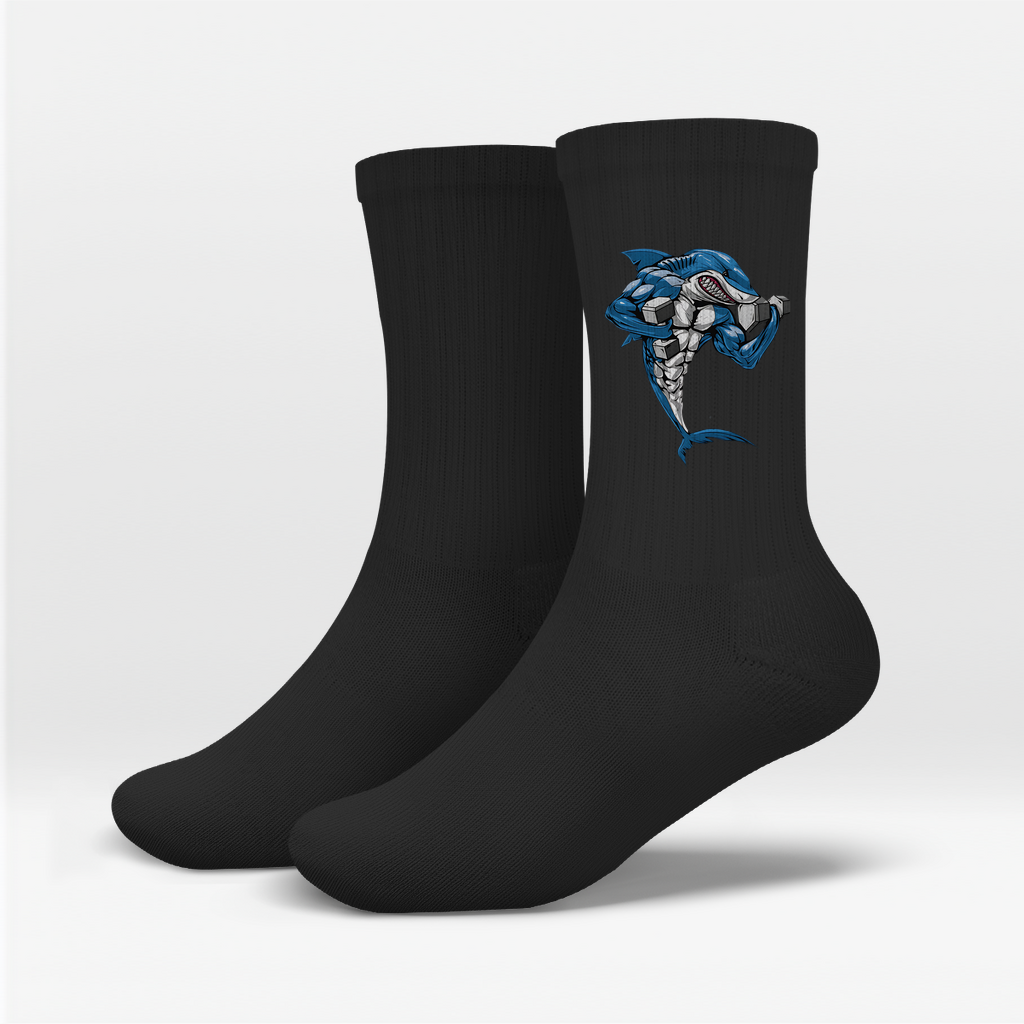 Fitness Shark Crew Socken
