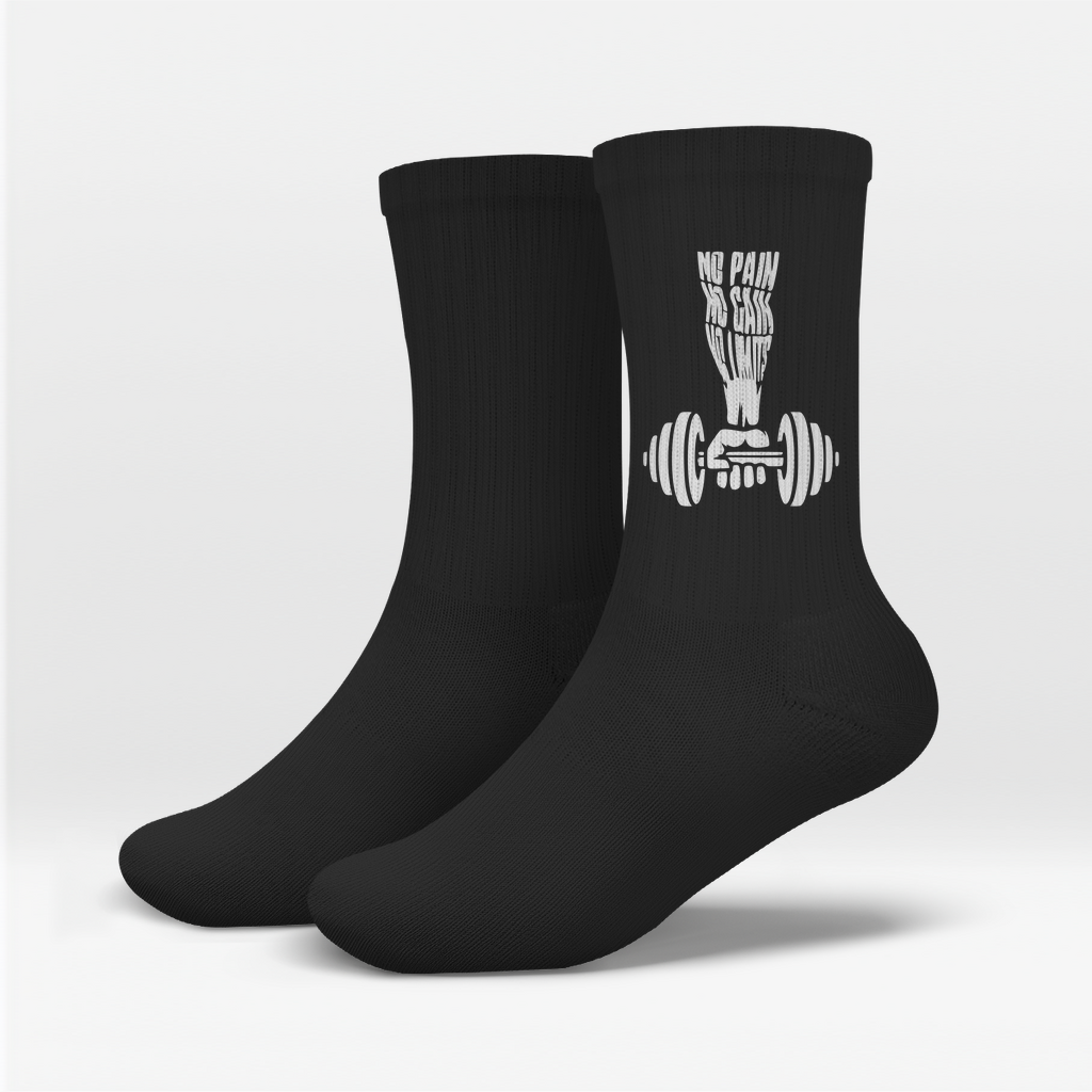 No Pain No Gain Crew Socken
