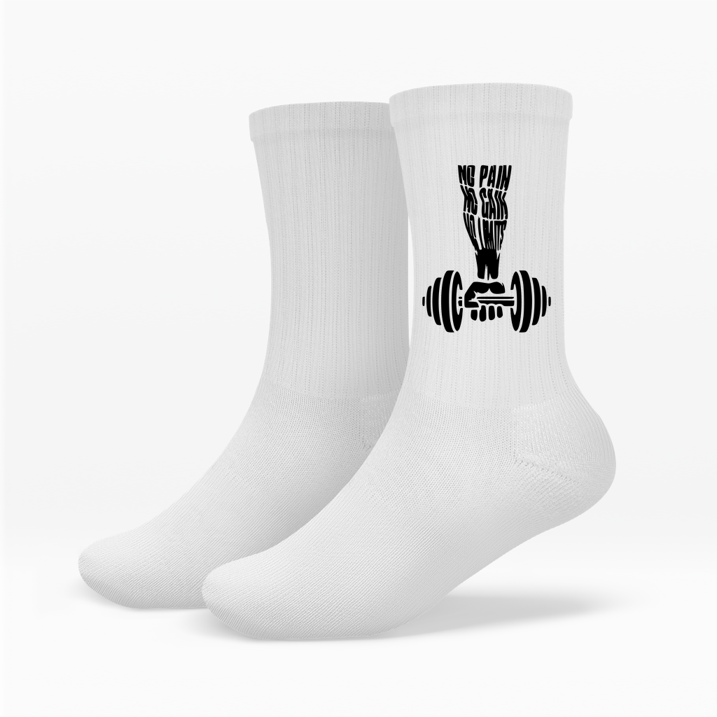 No Pain No Gain Crew Socken