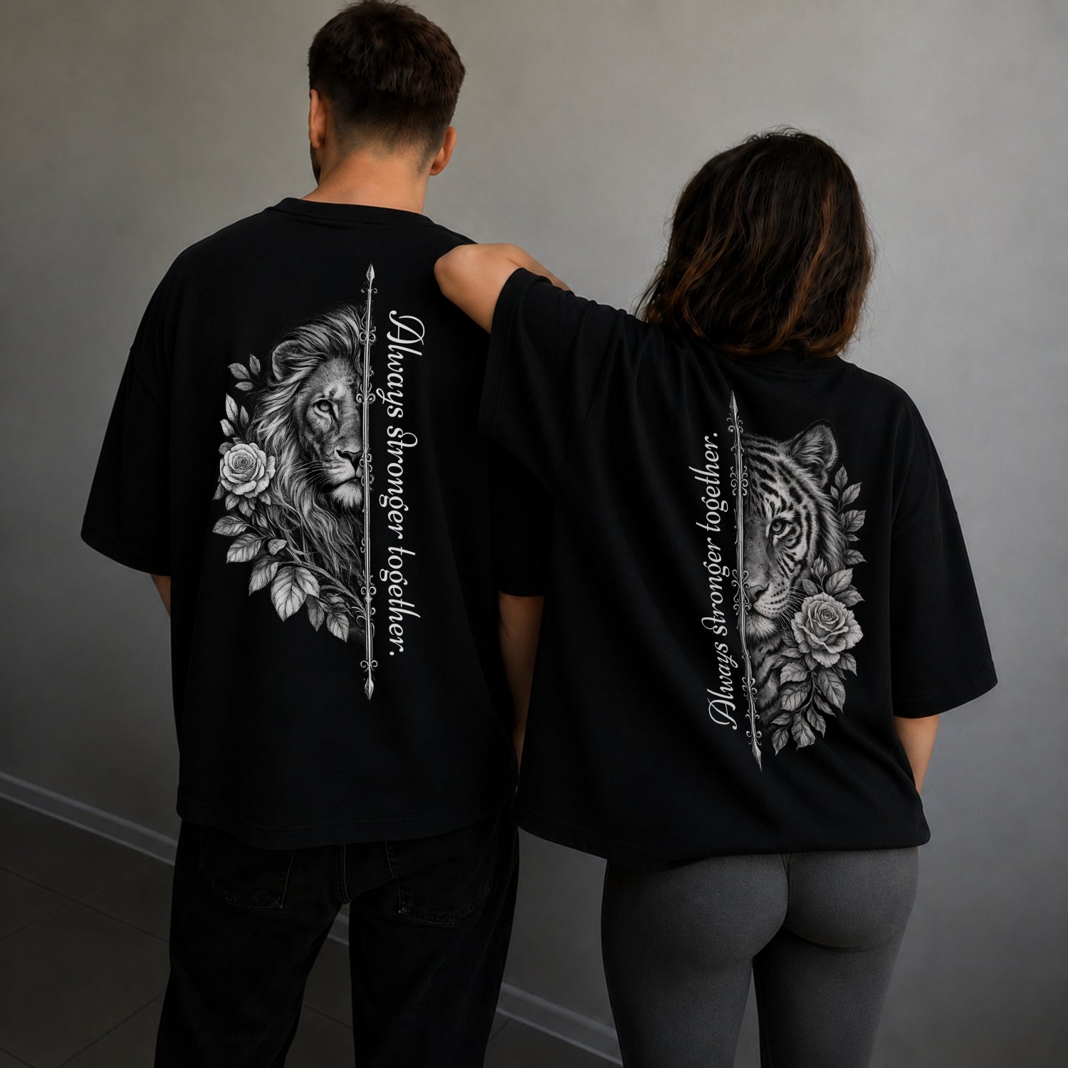 Always Stronger Together Oversize Shirt